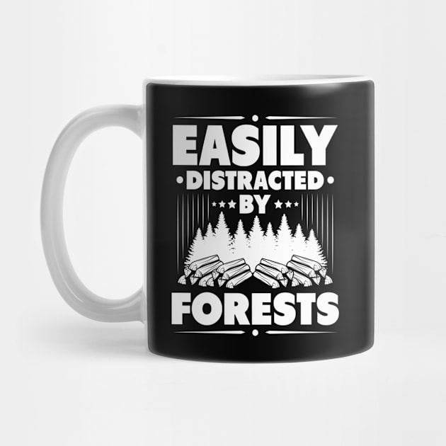 Forester Forestry Woodsman Woodman Forest Trees by Krautshirts